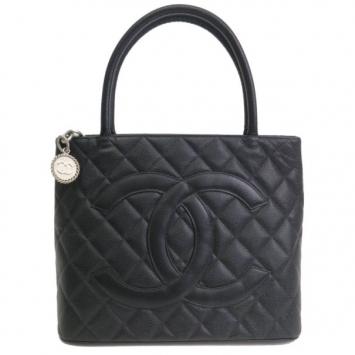 Chanel Black Caviar Small Revival Tote