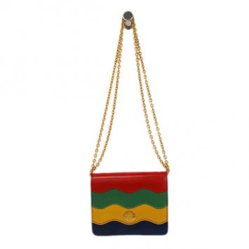 Celine Multicolored Leather Crossbody