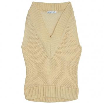 Celine Vintage Cable Knit Vest M