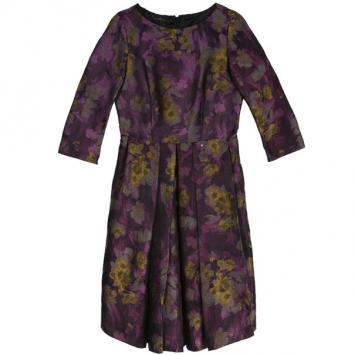 CH Carolina Herrera Floral Printed Dress M