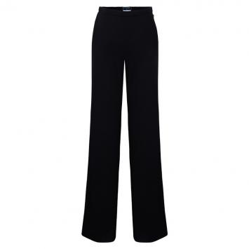 Pre Owned Chanel Black CC Trousers M