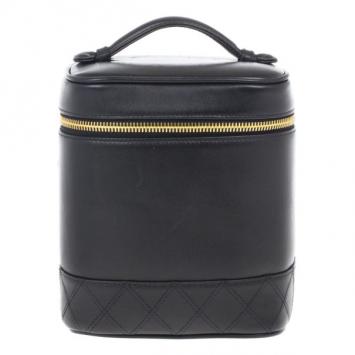 Pre Owned Chanel Lambskin Vanity Bag