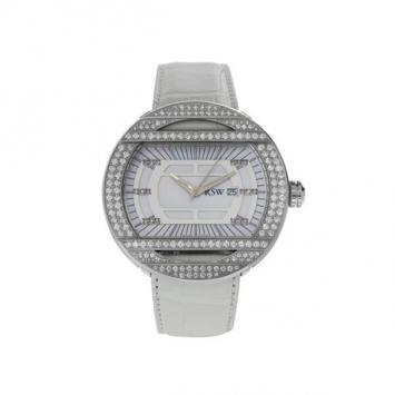 Rama Swiss Watch SS White Ladies Wristwatch 