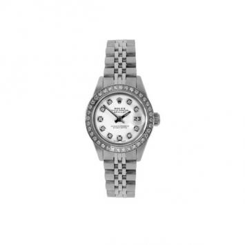 Rolex Datejust MOP Ladies Diamond Wristwatch