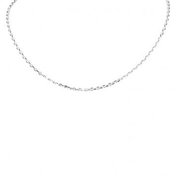 Pre Owned Hermes Chain Silver Link Necklace