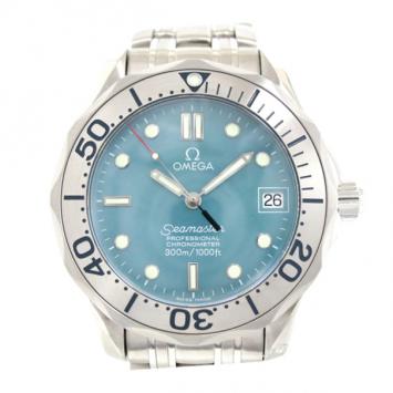 Pre Owned Omega Seamaster 300 Wristwatch SS Shell Boys