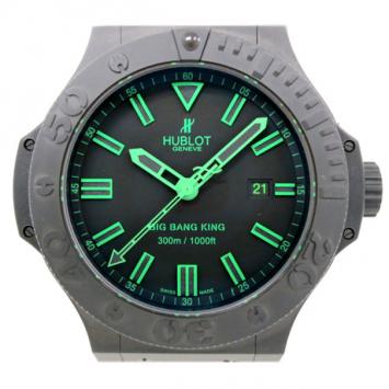 Pre Owned Hublot Big Bang King All Black Mens Watch