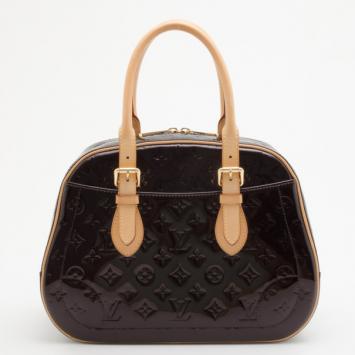 Louis Vuitton Monogram Vernis Summit Driver Amarante Bag
