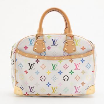 Louis Vuitton White Multicolor Trouville