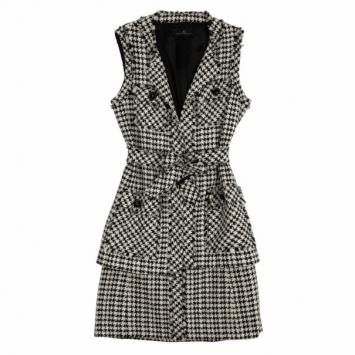 CH Carolina Herrera Tweed Skirt Suit M