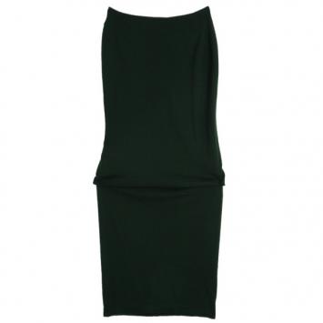 Bottega Veneta Strapless Wool Dress M
