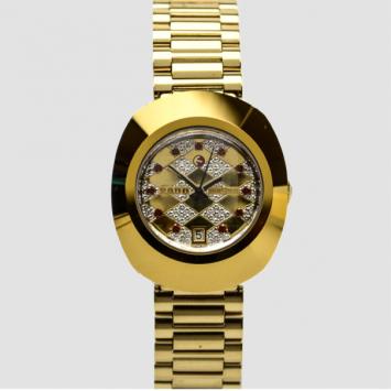 Rado Diastar Stainless Steel Diamond Ladies Wristwatch 35 MM