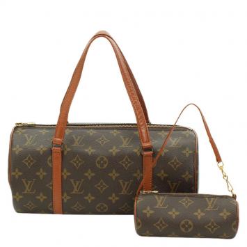Pre Owned Louis Vuitton Monogram Canvas Papillon 30 Bag