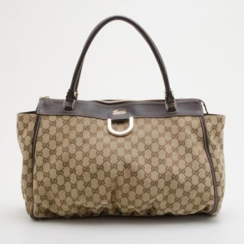 Gucci Monogram Large Abbey Tote