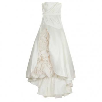 Vera Wang White Wedding Dress M