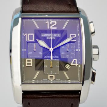 Pre Owned Raymond Weil Don Giovanni SS Grey Mens Chronograph 