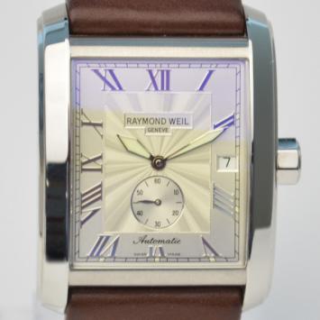 Pre Owned Raymond Weil Don Giovanni SS Silver Mens Wristwatch 