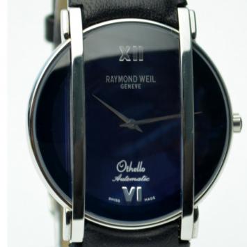 Raymond Weil Othello SS Navy Blue Unisex Wristwatch