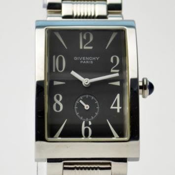 Givenchy Parabolic SS Black Ladies Wristwatch 