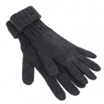 Pre Owned Giorgio Armani Large Grey Cashmere Gloves L