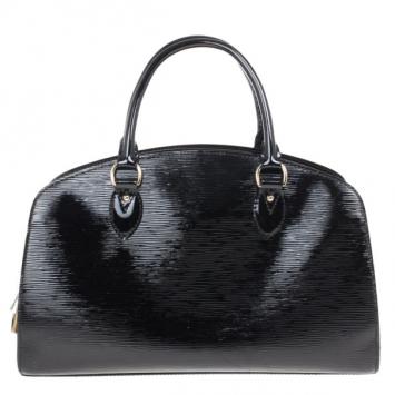 Louis Vuitton Black Epi Leather Pont-Neuf PM Bag