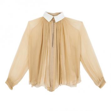 Chloe Chiffon Gathered Top S