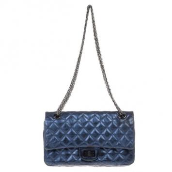 Chanel Metallic Blue 2.55 Reissue Bag