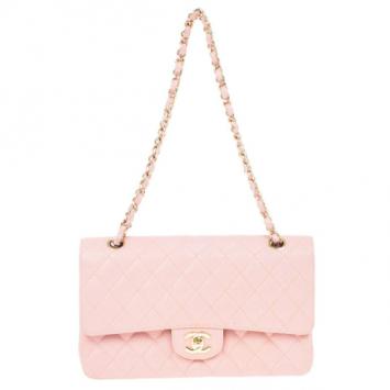 Chanel Pink Caviar Medium Double Flap Bag