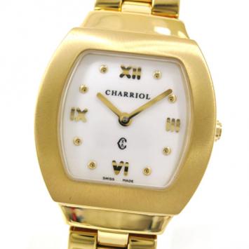 Philippe Charriol Azur Wristwatch GP White/Gold 