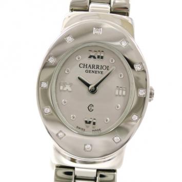 Philippe Charriol Azur Diamond Bezel Ladies Watch 
