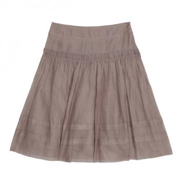 Burberry Cotton Silk Skirt S