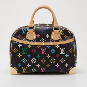 Louis Vuitton Black Multicolor Trouville