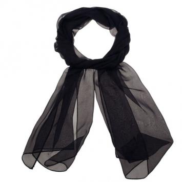 Dior Blue Logo Silk Stole