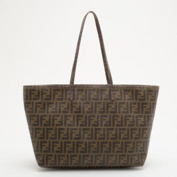 Fendi Brown Zucca Tote
