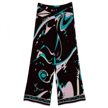 Emilio Pucci Printed Palazzo Pants M