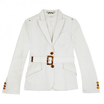 Gucci Single Breasted Buckle Jacket S