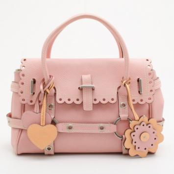 Mulberry for Luella Baby Pink Leather Tote