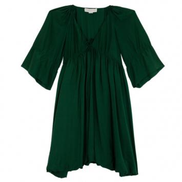 Stella McCartney Silk Gathered Dress S