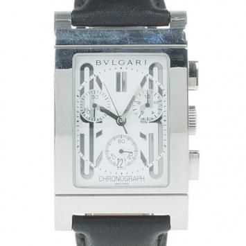 Pre Owned Bvlgari Rettangolo Mens Wristwatch 30MM