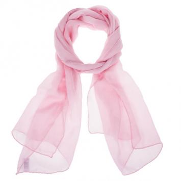 Dior Pink Silk Monogram Scarf