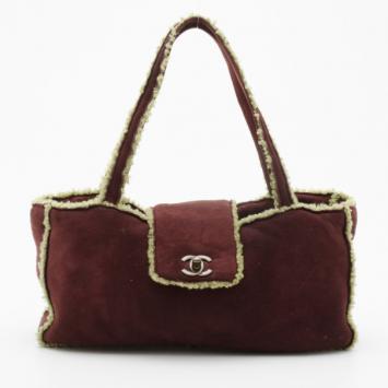 Chanel Shearling Tote