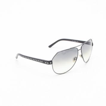 Jimmy Choo Black and Grey Aviators