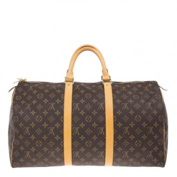 Louis Vuitton Canvas Monogram Keepall 50