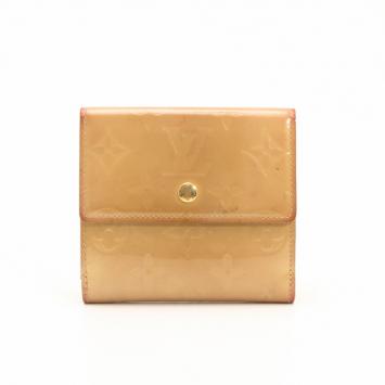 Louis Vuitton Beige Monogram Vernis Ludlow Wallet