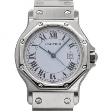 Cartier Santos Octagon Automatic Ladies Watch