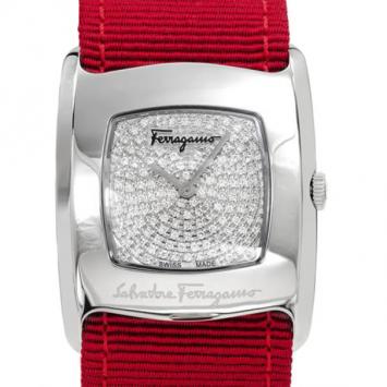 Salvatore Ferragamo Swiss Movement Diamond Ladies Watch