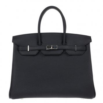 Hermes Black Togo Leather Birkin 35