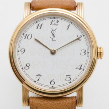 Yves Saint Laurent Gold Plated Classic Collection Ladies Wristwatch