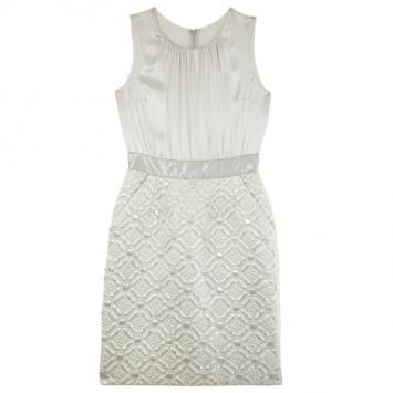 Dolce and Gabbana Brocade Sleeveless Dress L