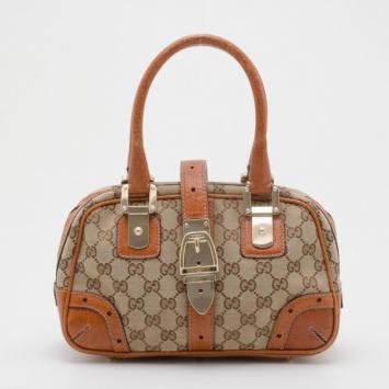 Gucci Monogram Vintage Satchel